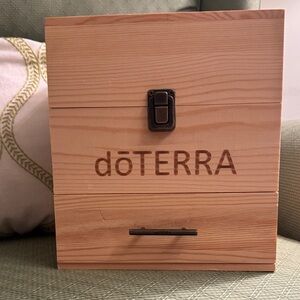 doTERRA 3 level wooden essential oils storage box